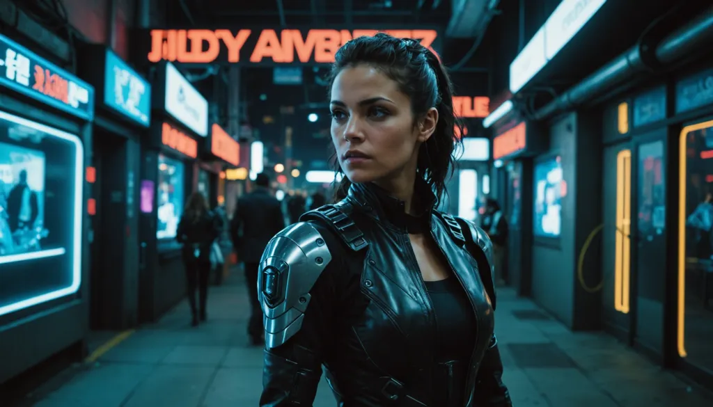 Джуди Альварес: Романтика в мире киберпанка