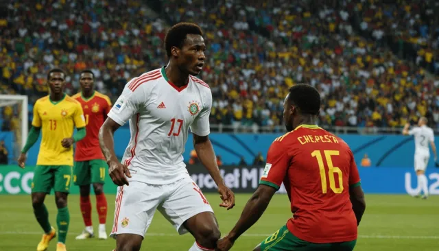 Обзор матча: Россия против Камеруна